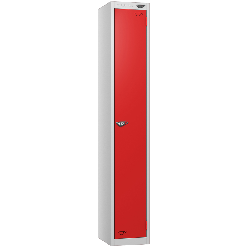 Pure 1 Door Locker with Red Door